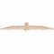 Ekena Millwork Eugene Smooth Timber Gable Bracket, Douglas Fir, 48"W x 8"H x 1 1/2"D x 3 1/2"F, 4/12 Pitch GBW048X08X0204EUG00SDF - alternate 5